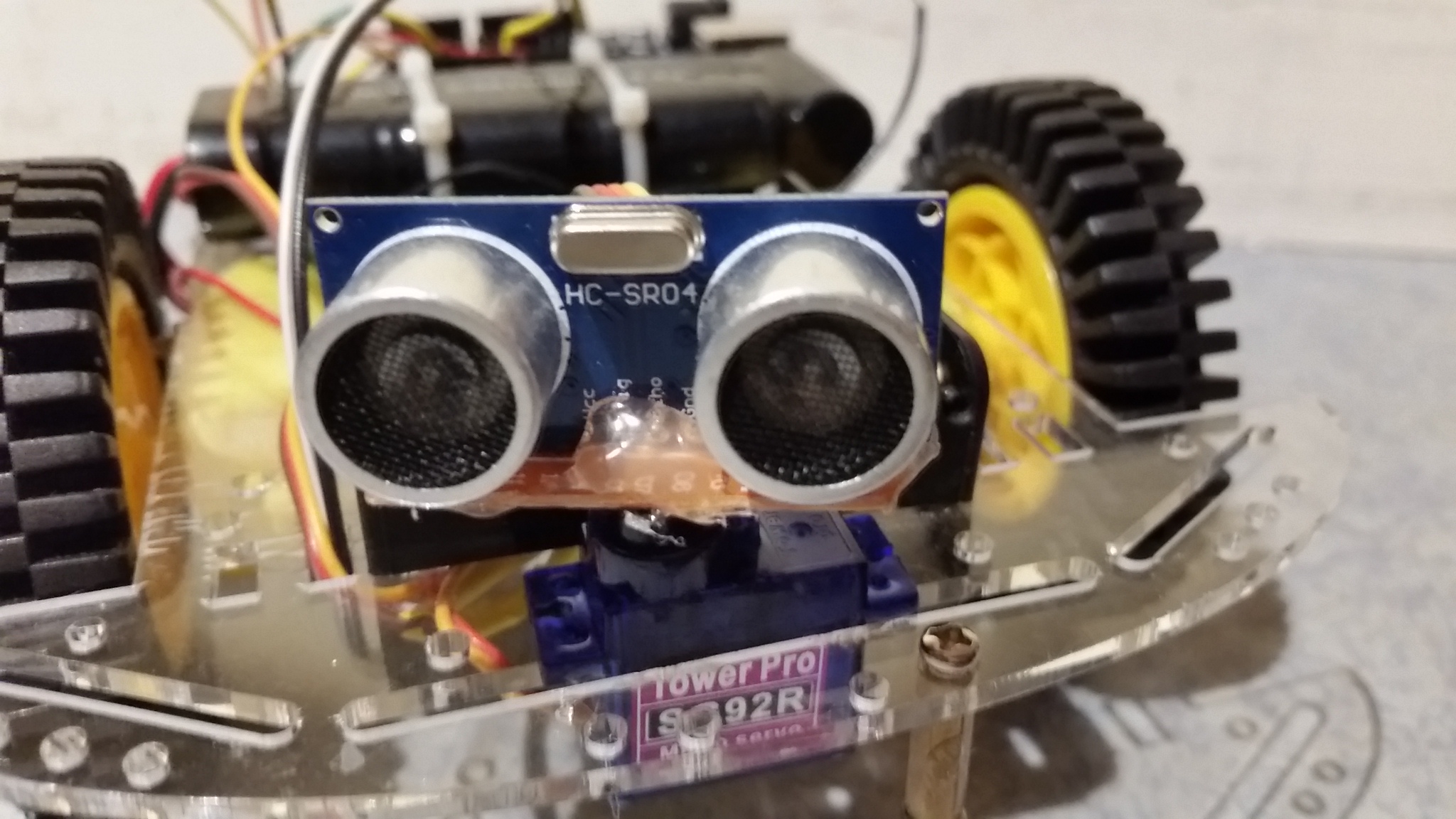The robot we made during the project